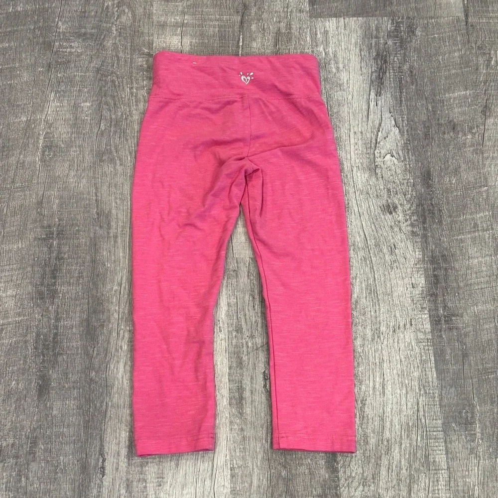 Justice Girls Leggings Pink Space Dye‎ Athletic Casual Size 8